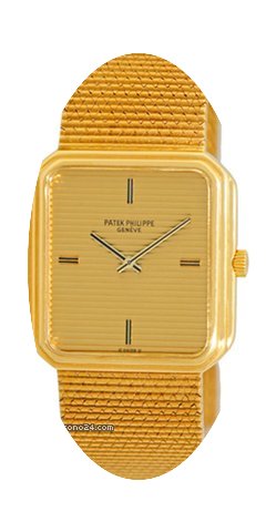 Patek Philippe Gent's 18K Yellow Gold Sq...