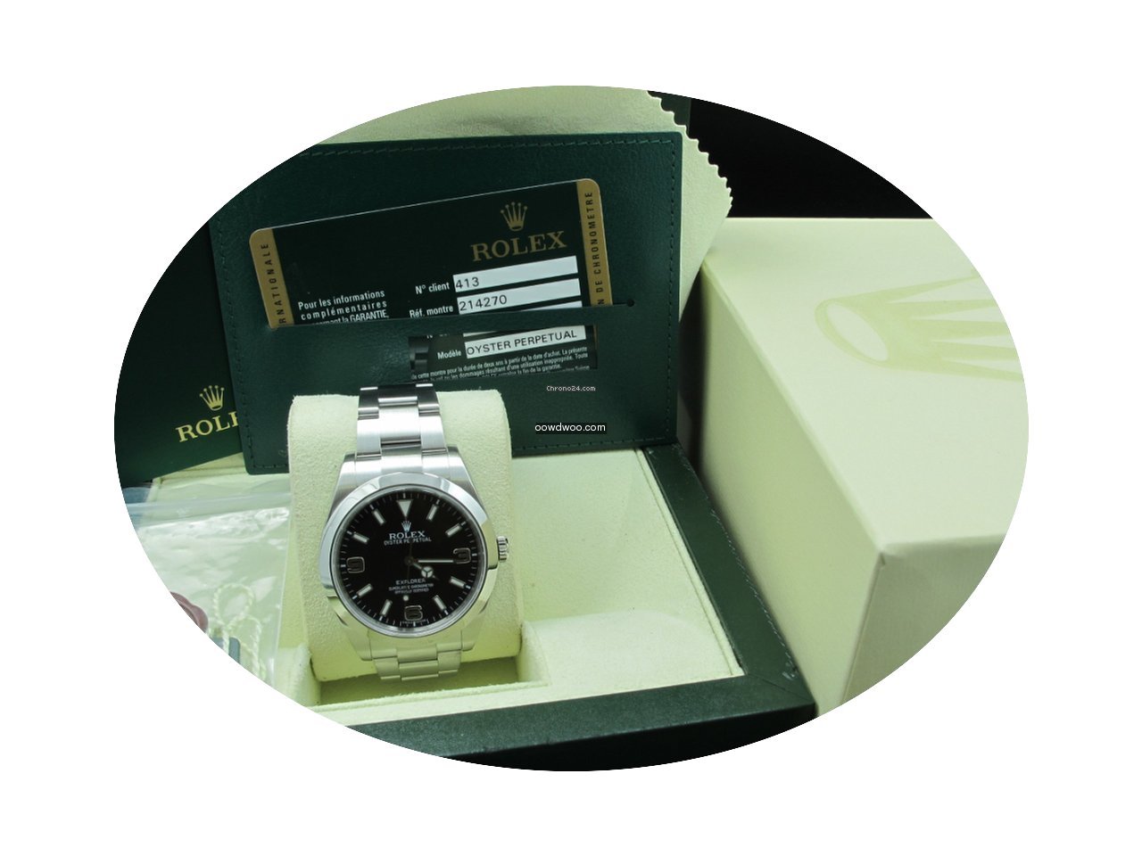 Rolex EXPLORER 1 214270 Stainless Steel ...