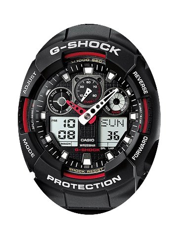 Casio Herrenuhr G-Shock GA-100-1A4ER...