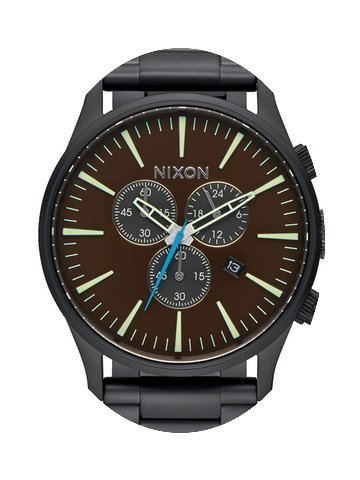 Nixon A386-2209 Sentry Chrono All Black ...