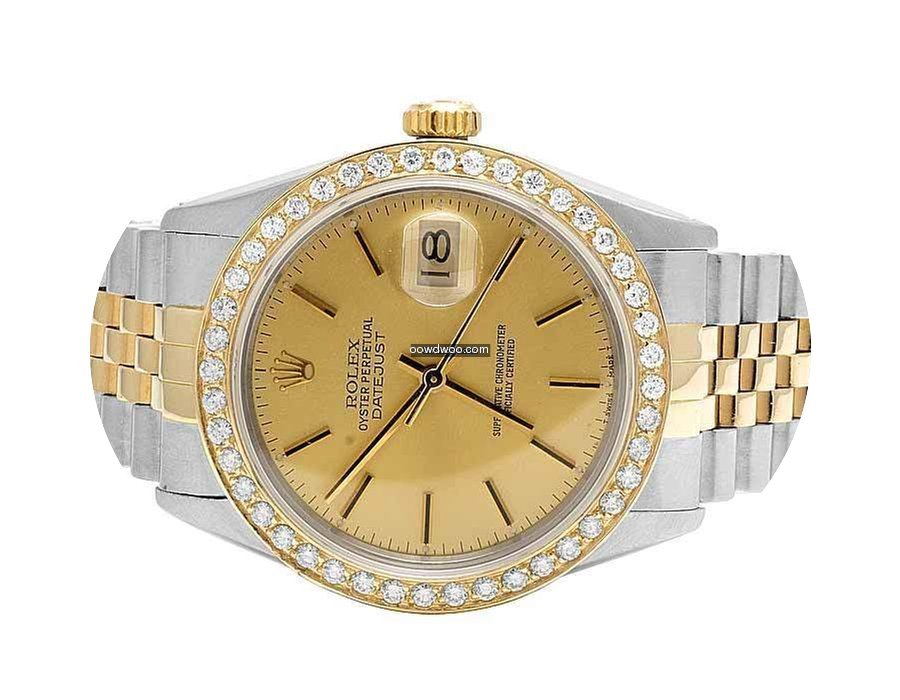 Rolex 18K/ Steel Datejust Two Tone 36MM ...