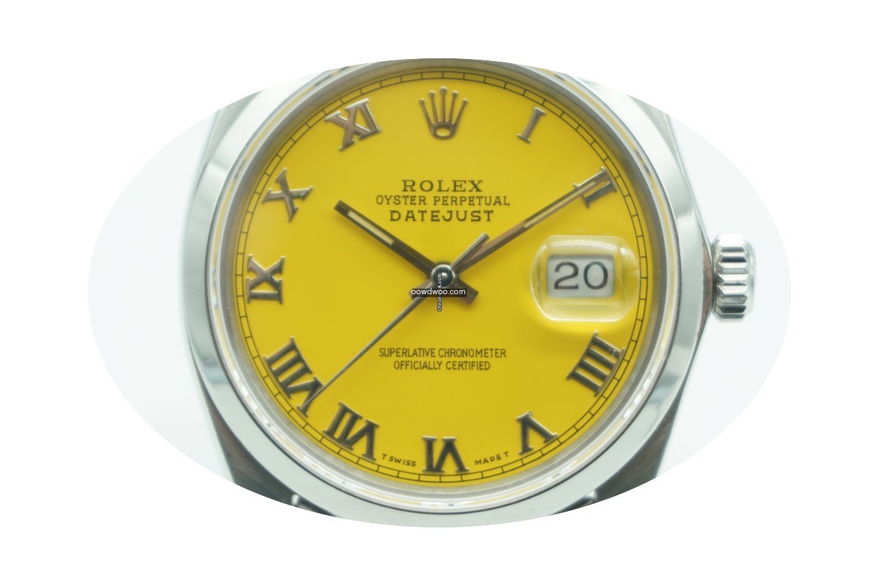 Rolex Datejust 36 Stainless Steel Jubile...