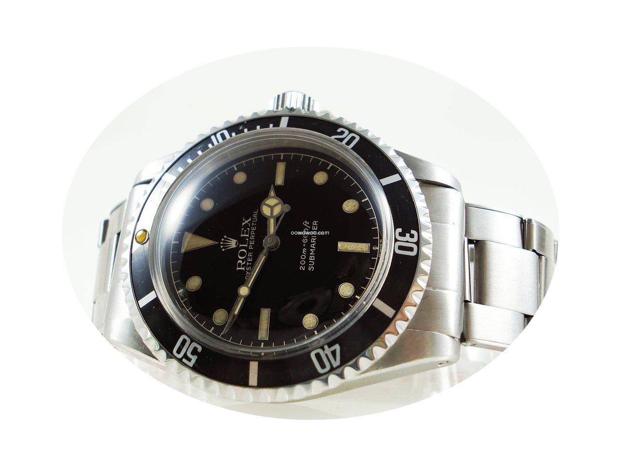 Rolex Submariner 5512 PCG Gilt 2-Liner 1...
