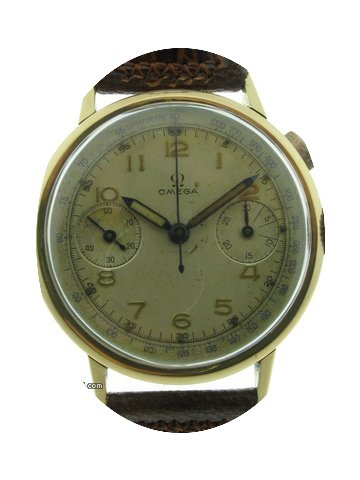 Omega Monopulsator Chronograph 18ct Gold...