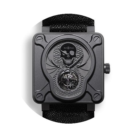 Bell & Ross BR 01 Tourbillon Skull...