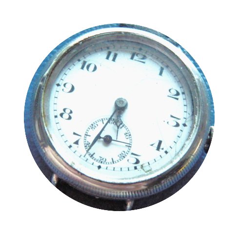 Rolex Marconi Silber Militär / Military...