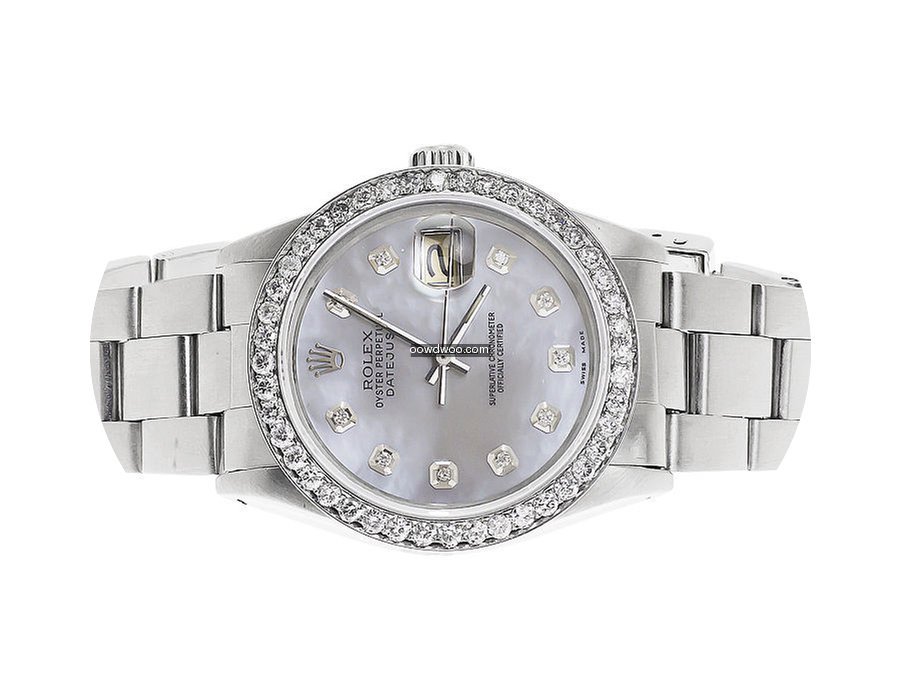 Rolex Mens Rolex 36 MM Datejust Oyster Q...