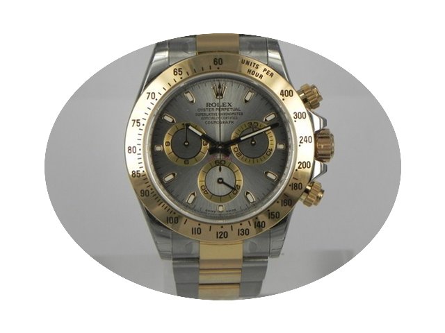 Rolex DAYTONA ORO ACCIAIO QUADRANTE GRIG...