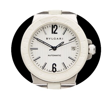 Bulgari Diagono Stainless Steel Ladies D...