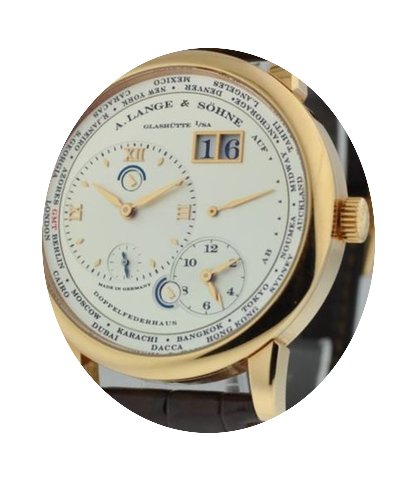 A. Lange & Söhne Lange 1 Time Zone ...