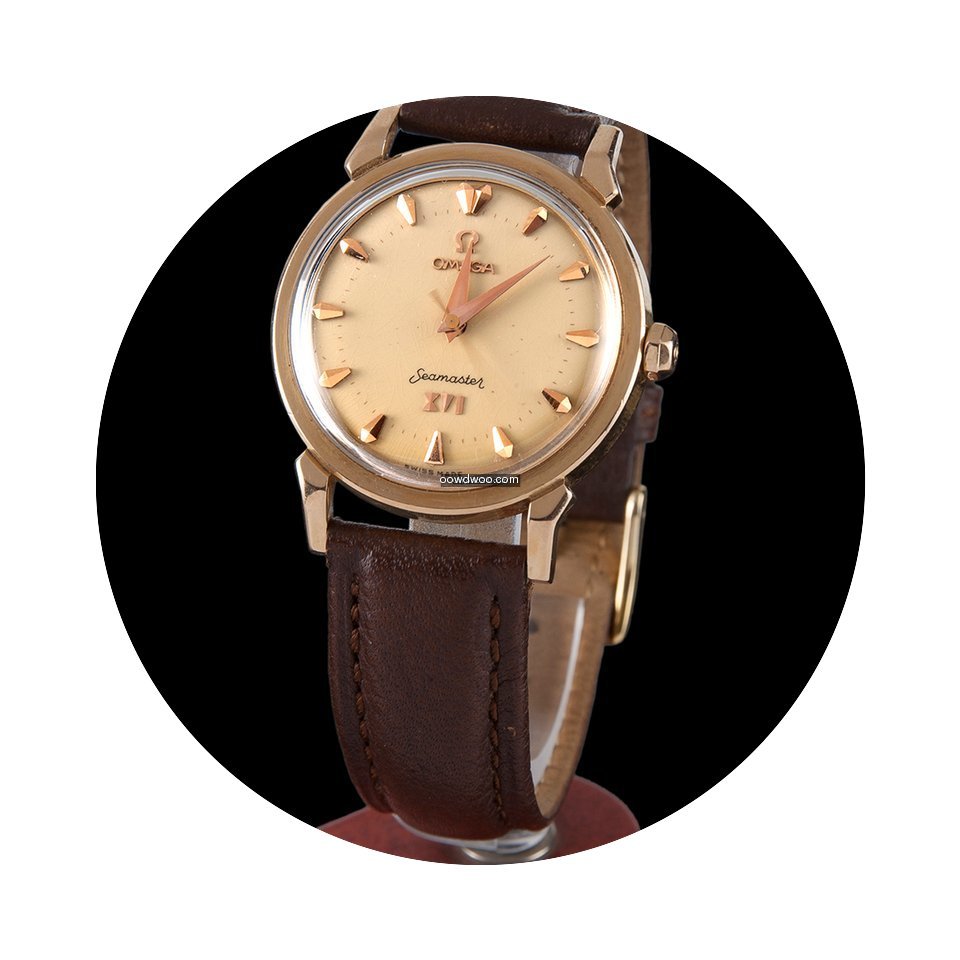 Omega seamaster xvi automatic yellow gol...
