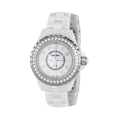 Chanel J12 Mother of Pearl White Ceramic...