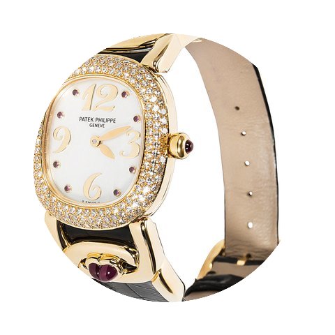 Patek Philippe Golden Ellipse 18K Gold/D...
