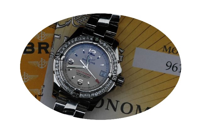 Breitling Colt Oceane Quartz Damen Uhr 3...