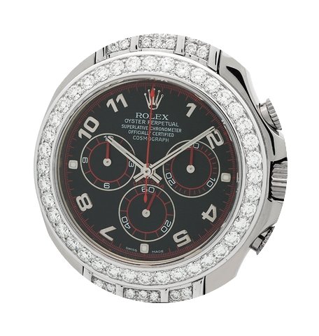 Rolex Daytona 18k White Gold With Diamon...