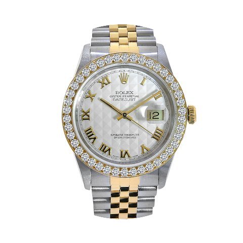 Rolex DateJust with 2.00ct. Custom Diamo...