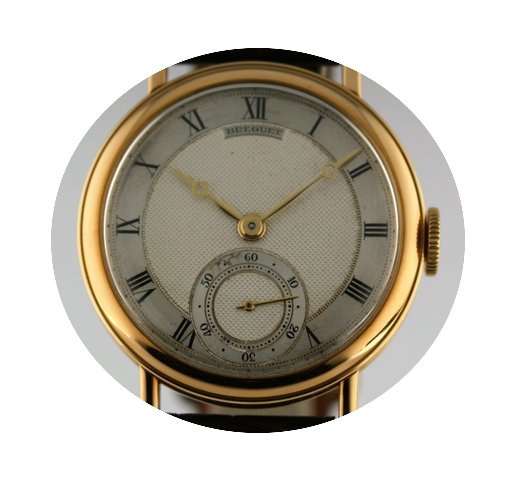 Breguet 1940-1950s Peseux 260 Coin Edge...