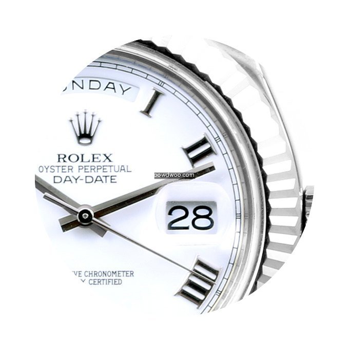 Rolex 18k WG 