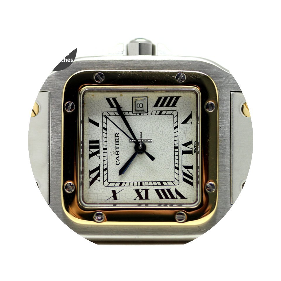 Cartier Santos Galbee Steel & Gold...