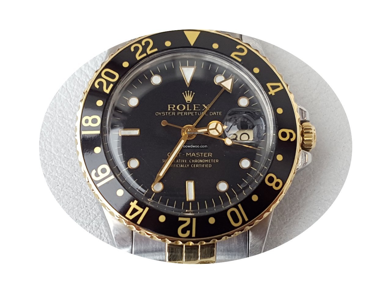 Rolex GMT-Master 18k Yellow Gold/Steel J...