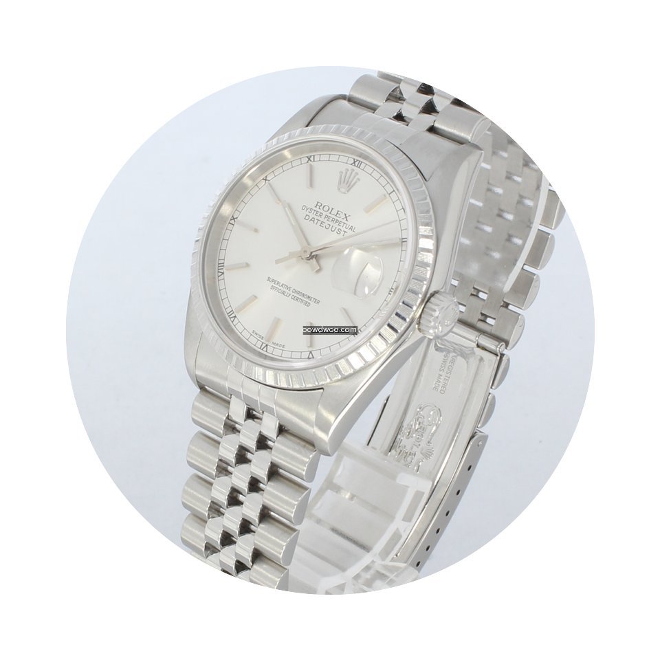 Rolex Oyster Perpetual Datejust 36mm Sta...