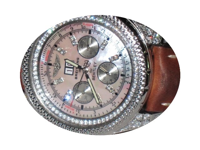 Breitling Bentley 6.75 MOP Diamonds...