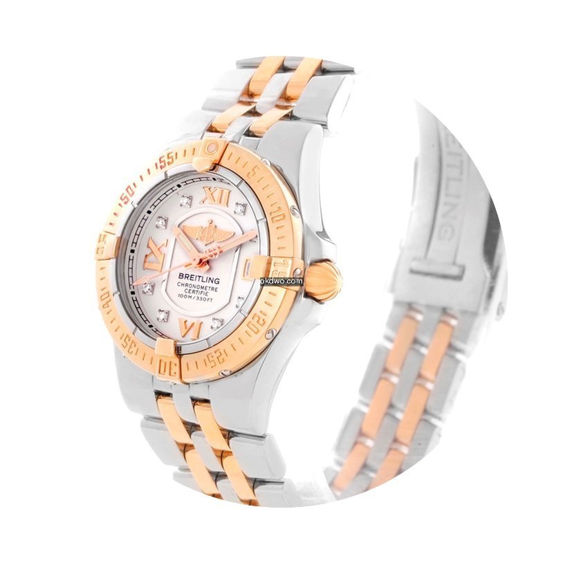 Breitling Galactic 30 ad: $4,290 Breitli...