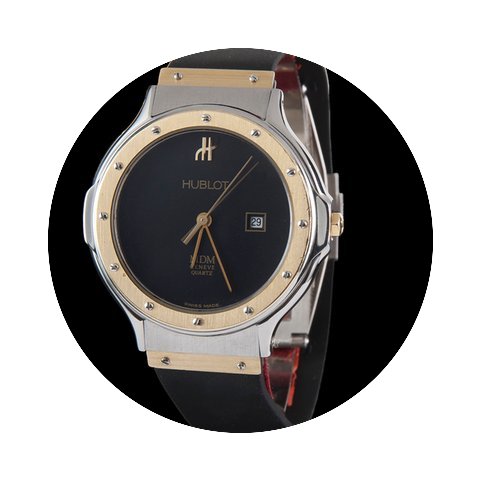Hublot CLASSIC STEEL AND GOLD MEDIUN SIZ...