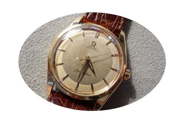Omega Seamaster 18 k gold automatic...