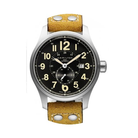 Hamilton Khaki Field Officer Small Secon...