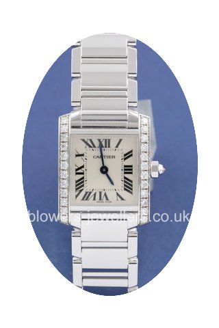 Cartier 18ct White gold Tank Francaise W...
