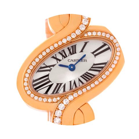 Cartier Delices Small 18k Rose Gold Diam...
