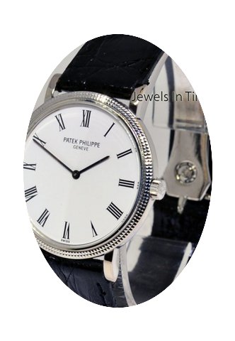 Patek Philippe Calatrava 18k White Gold ...