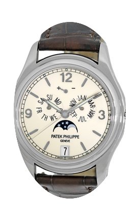 Patek Philippe Gent's 18K White Gold Ref...