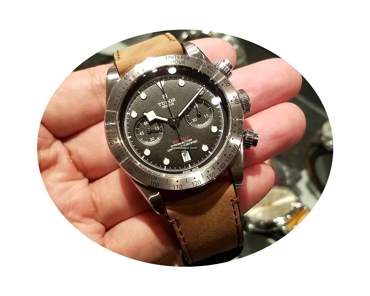 Tudor 79350 Leather Strap 2017 Heritage ...