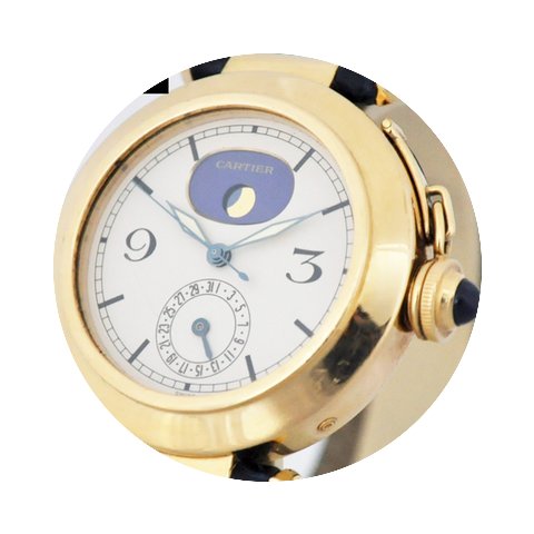 Cartier Pasha Moonphase Yellow Gold...