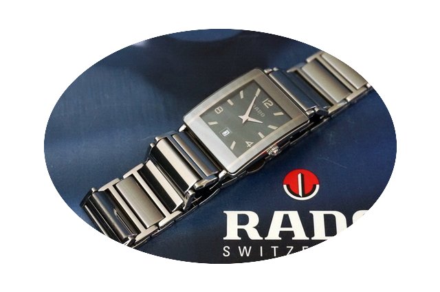 Rado Integral Midi Damen-/Herren platin...