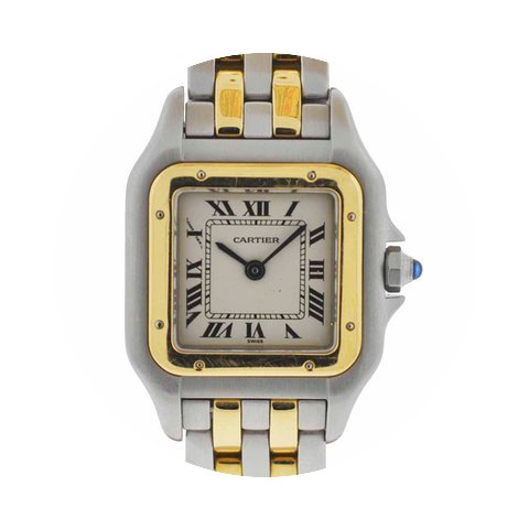 Cartier Panthere 1120 Two Tone Ladies Qu...