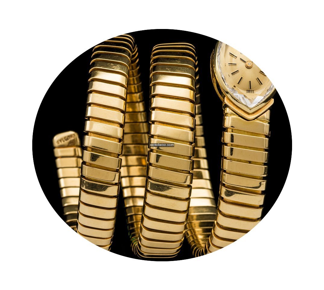 Bulgari The yellow gold Teardrop Snake...