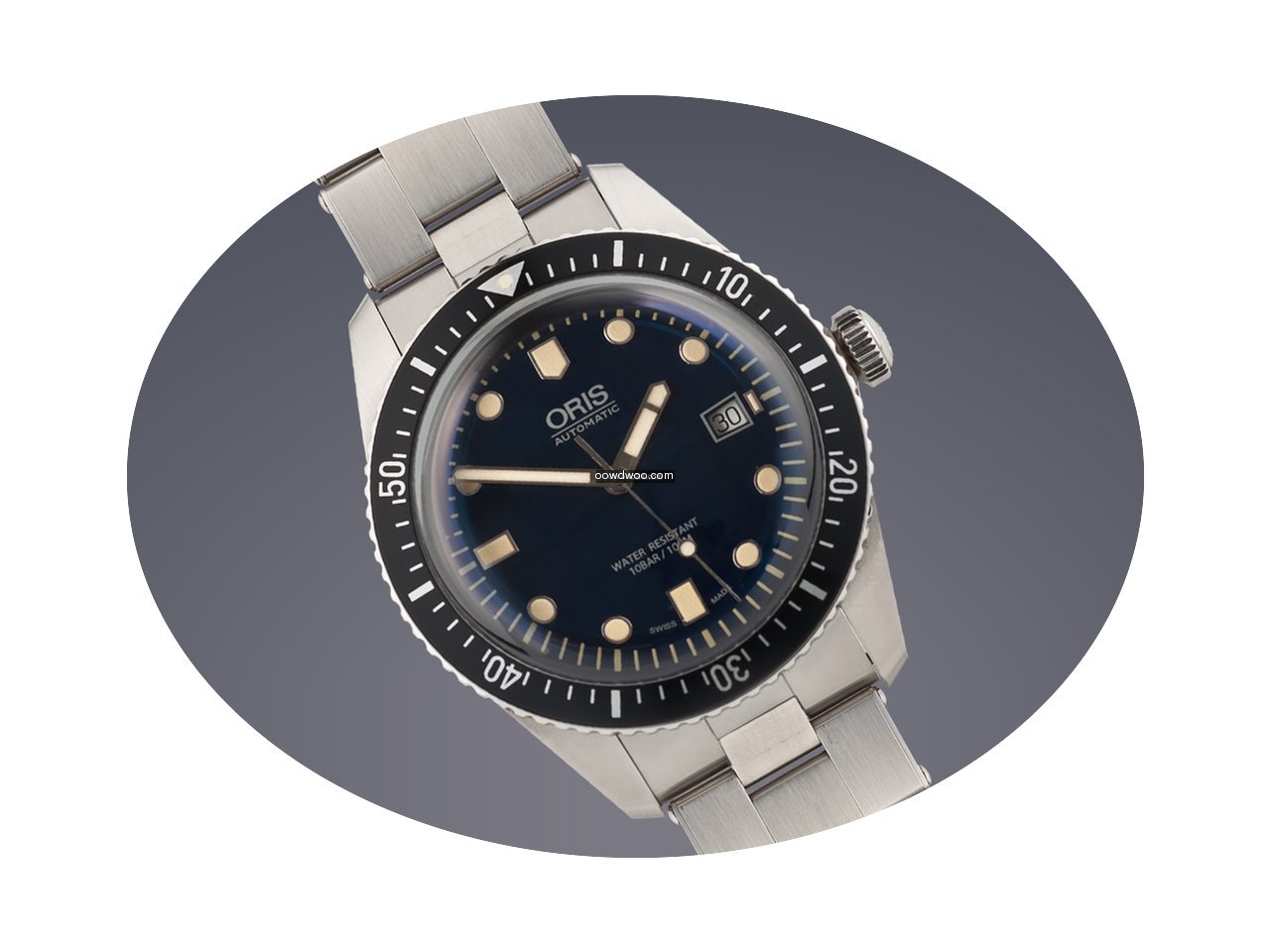 Oris Heritage Divers Sixty Five stainles...