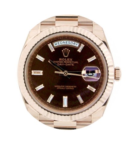 Rolex Day Date New 228235 Red Gol Diamon...