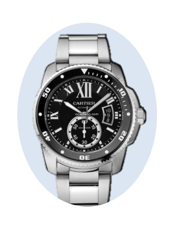 Cartier Calibre de Cartier Diver Stahl s...