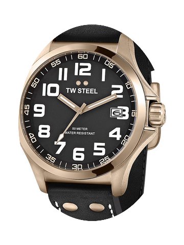 TW Steel TW416 Pilot Herren 45mm 5ATM...