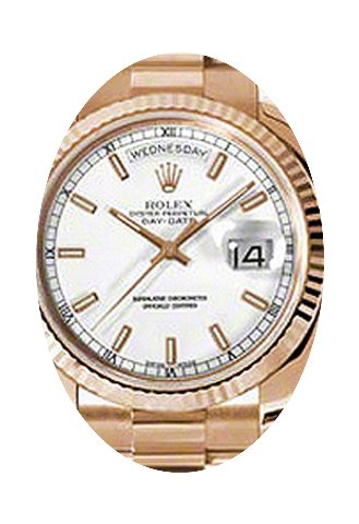 Rolex Day-Date 36 118235-WHTSFP White In...
