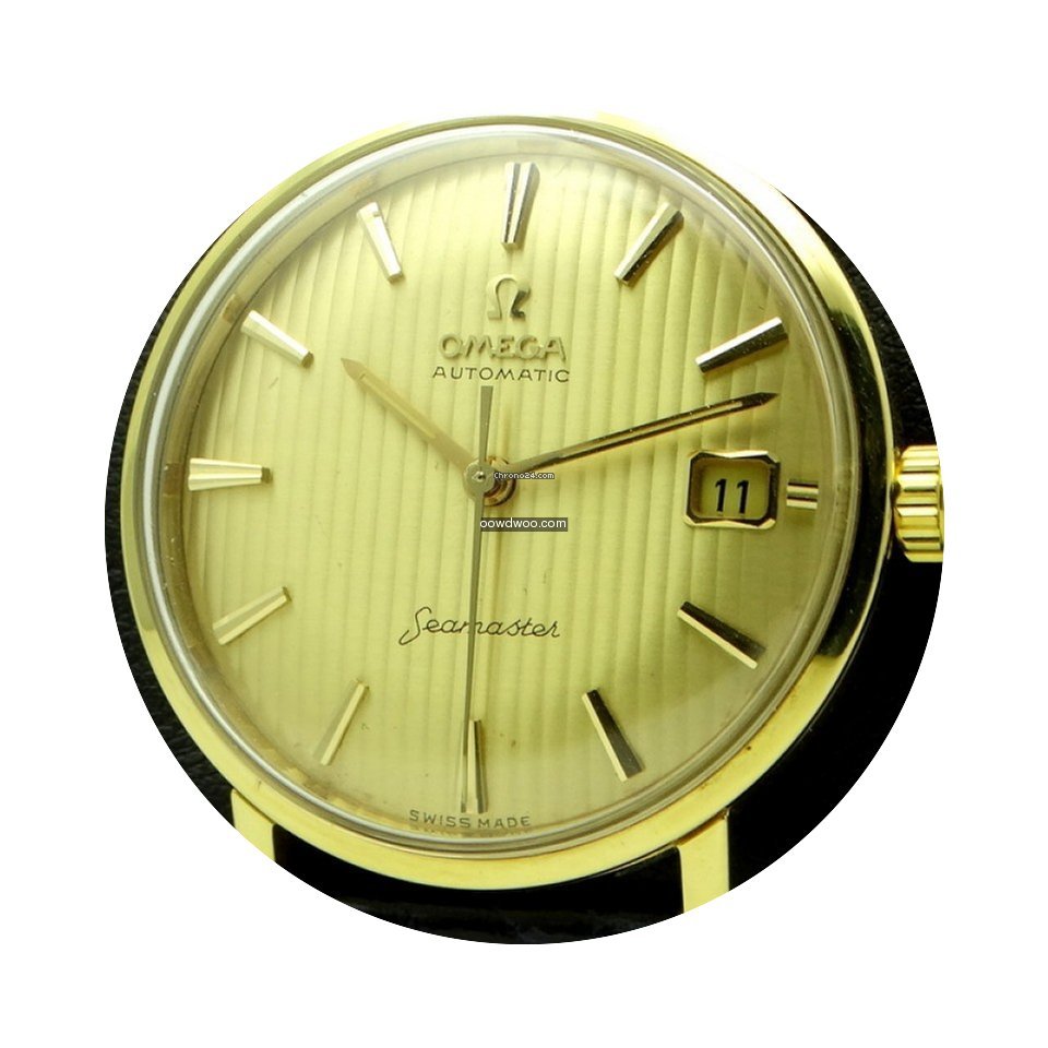 Omega | Seamaster yellow gold with tapis...