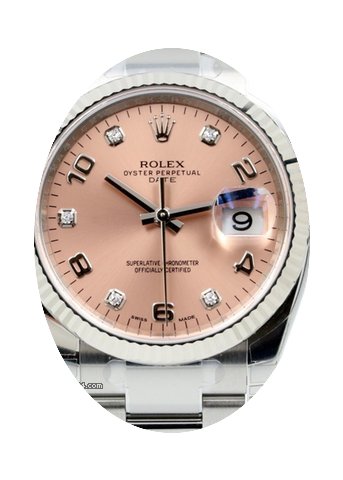 Rolex Oyster Perpetual 115234-PNKDFO 34m...