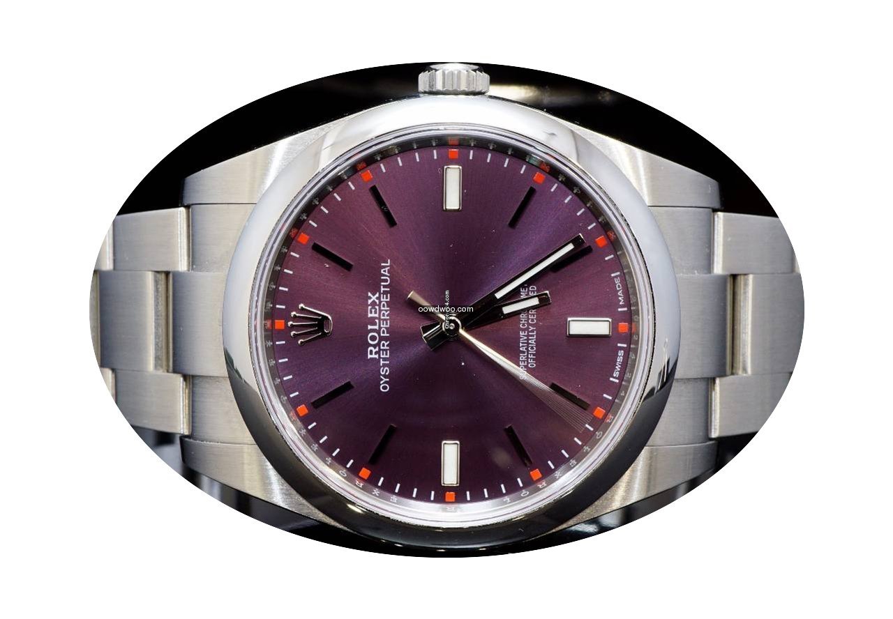Rolex 2017 39mm Oyster Perpetual, Grape,...