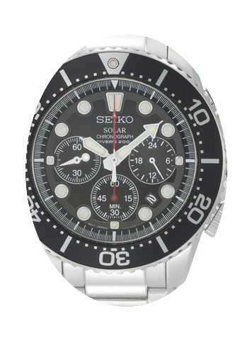 Seiko Solar SSC015P1 Sportliche Herrenuh...
