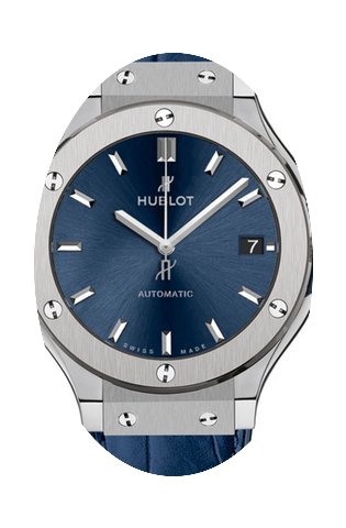 Hublot Classic Fusion Blue Sunray Dial T...