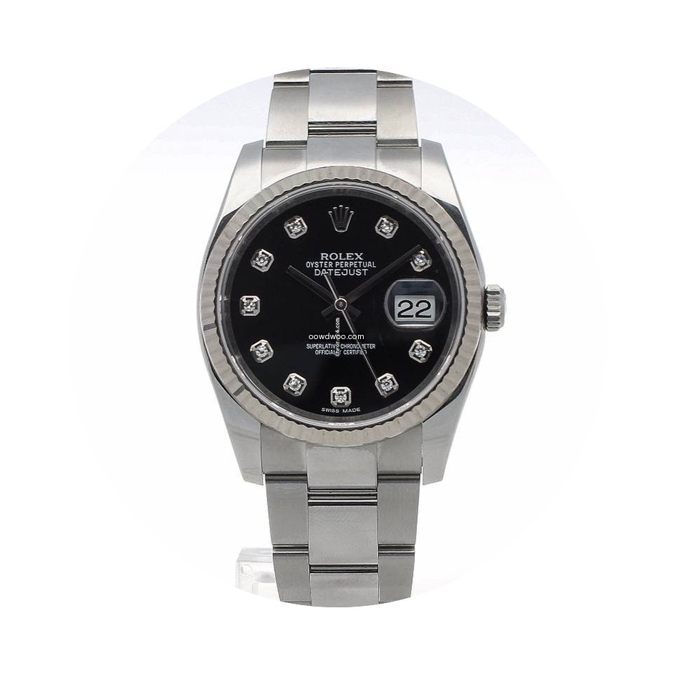 Rolex Datejust Black Diamond Dial 116234...
